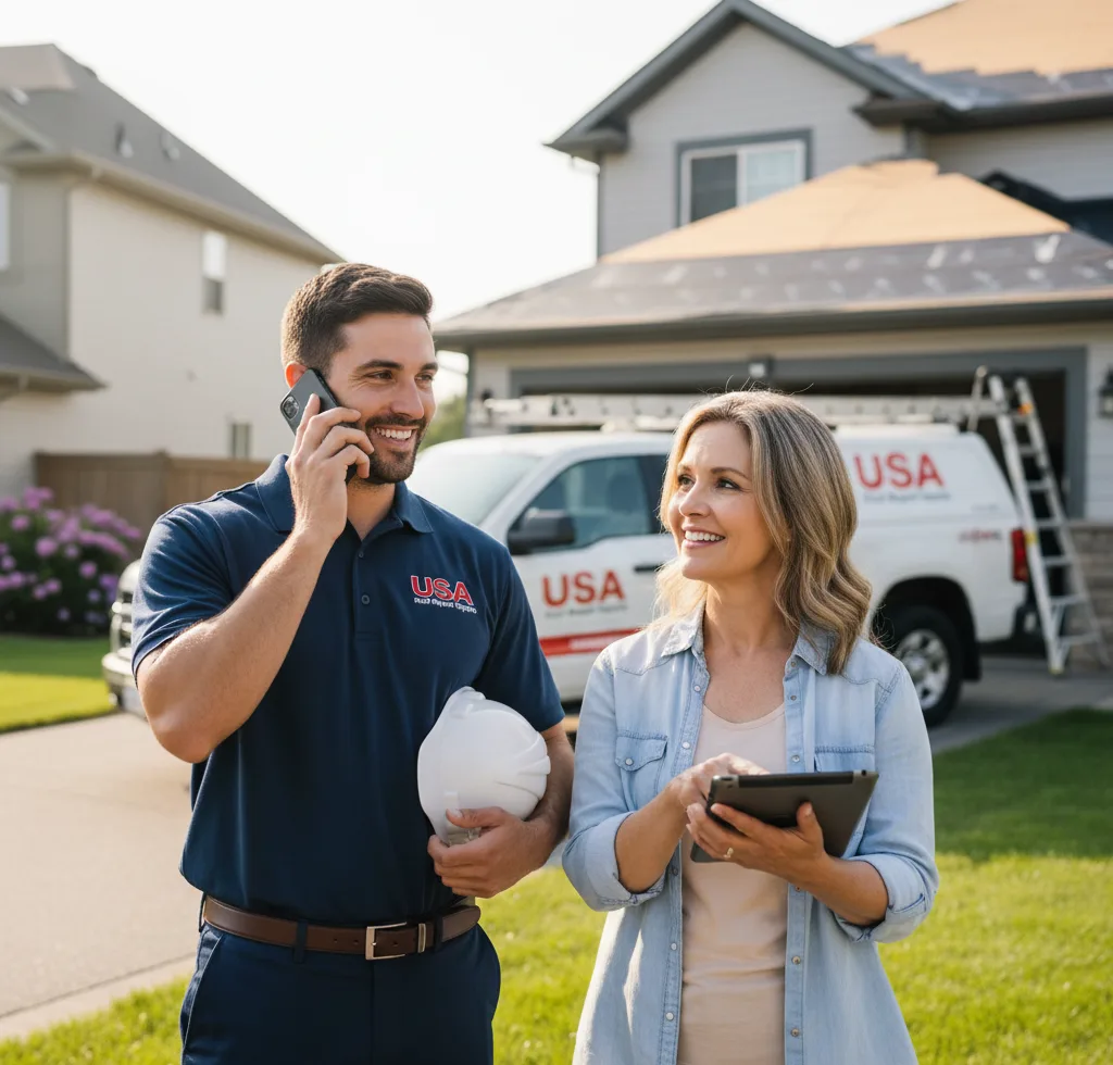 USA Roof Repair Experts customer support in Parkston